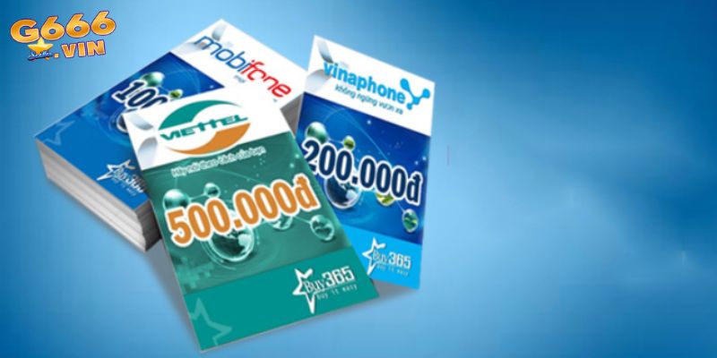 Thông qua thẻ cào tiện lợi