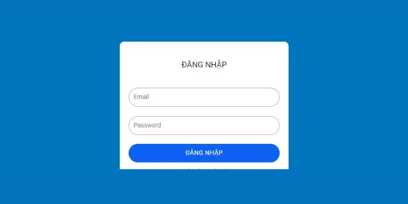 Thực hiện việc đăng nhập tài khoản người dùng nhanh chóng